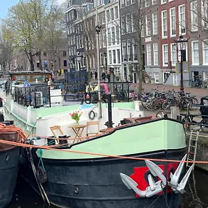  Apartment Skinny Bridge Houseboat Amstel View Netherlands